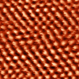 Atomic lattice of HOPG