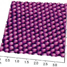 STM atomic resolution on HOPG