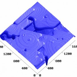 CaF2 epitaxial film on Si(100)